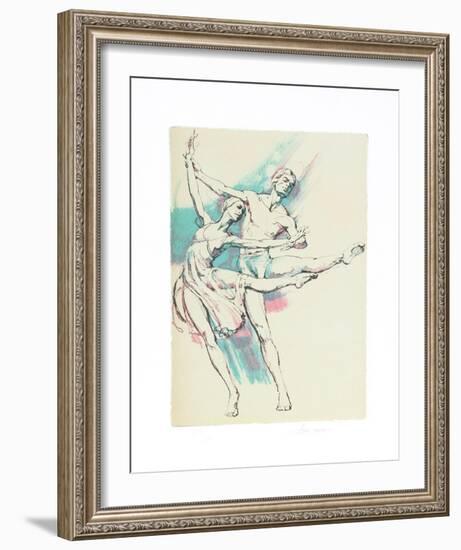 Dancers 1-Jim Jonson-Framed Limited Edition