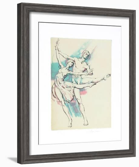Dancers 1-Jim Jonson-Framed Limited Edition