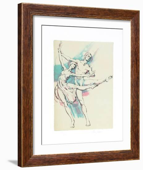 Dancers 1-Jim Jonson-Framed Limited Edition