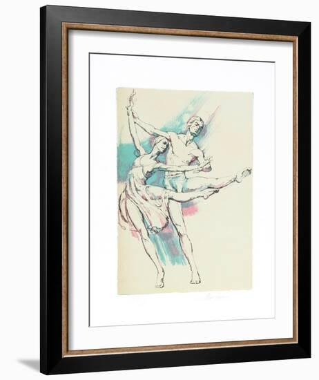 Dancers 1-Jim Jonson-Framed Limited Edition