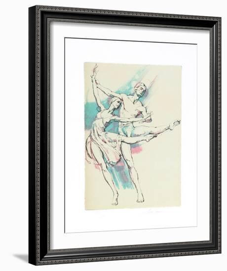 Dancers 1-Jim Jonson-Framed Limited Edition