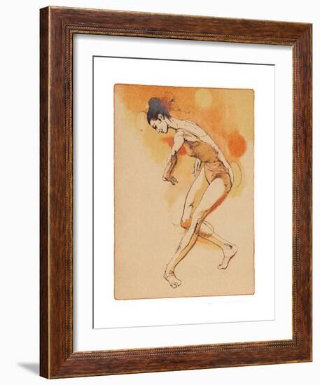 Dancers 2-Jim Jonson-Framed Limited Edition