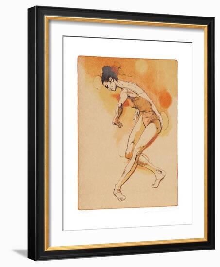 Dancers 2-Jim Jonson-Framed Limited Edition