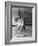 Dancers at George Balanchine's School of American Ballet During Rehearsal in Dance Posture-Alfred Eisenstaedt-Framed Photographic Print