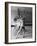 Dancers at George Balanchine's School of American Ballet During Rehearsal in Dance Posture-Alfred Eisenstaedt-Framed Photographic Print