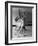 Dancers at George Balanchine's School of American Ballet During Rehearsal in Dance Posture-Alfred Eisenstaedt-Framed Photographic Print