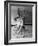 Dancers at George Balanchine's School of American Ballet During Rehearsal in Dance Posture-Alfred Eisenstaedt-Framed Photographic Print