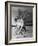 Dancers at George Balanchine's School of American Ballet During Rehearsal in Dance Posture-Alfred Eisenstaedt-Framed Photographic Print