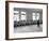 Dancers at George Balanchine's School of American Ballet Lined Up at Barre During Training-Alfred Eisenstaedt-Framed Premium Photographic Print