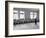 Dancers at George Balanchine's School of American Ballet Lined Up at Barre During Training-Alfred Eisenstaedt-Framed Premium Photographic Print