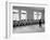 Dancers at George Balanchine's School of American Ballet Lined Up at Barre During Training-Alfred Eisenstaedt-Framed Premium Photographic Print