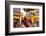 Dancers at Jakar Festival at Jakar Dzong, Bumthang, Bhutan-Howie Garber-Framed Photographic Print