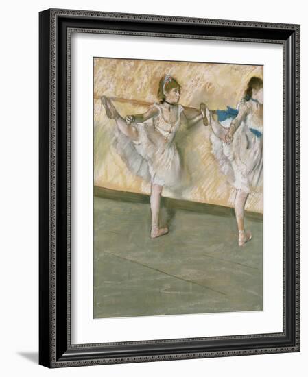 Dancers at the Bar, C. 1877-79-Edgar Degas-Framed Giclee Print