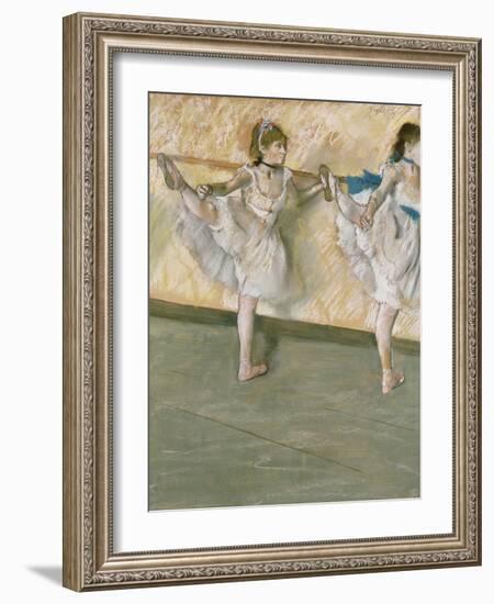 Dancers at the Bar, circa 1877-79-Edgar Degas-Framed Giclee Print