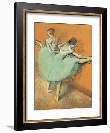 Dancers at the Barre, 1900-Edgar Degas-Framed Art Print