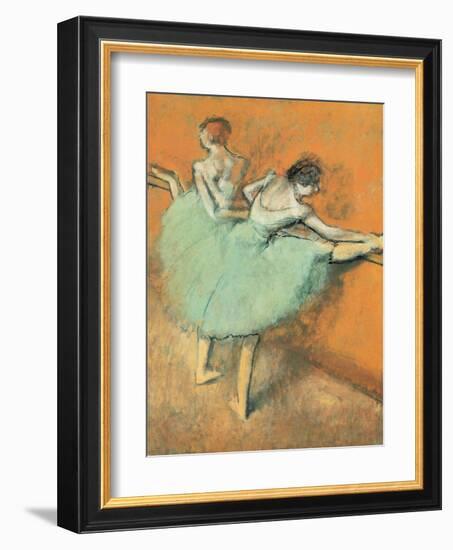 Dancers at the Barre, 1900-Edgar Degas-Framed Art Print