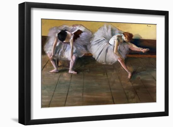 Dancers by Edgar Degas-Geoffrey Clements-Framed Giclee Print