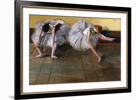 Dancers by Edgar Degas-Geoffrey Clements-Framed Giclee Print