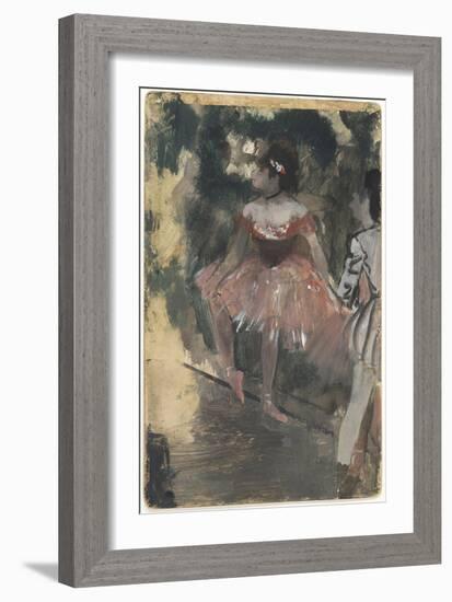 Dancers, c.1878-Edgar Degas-Framed Giclee Print