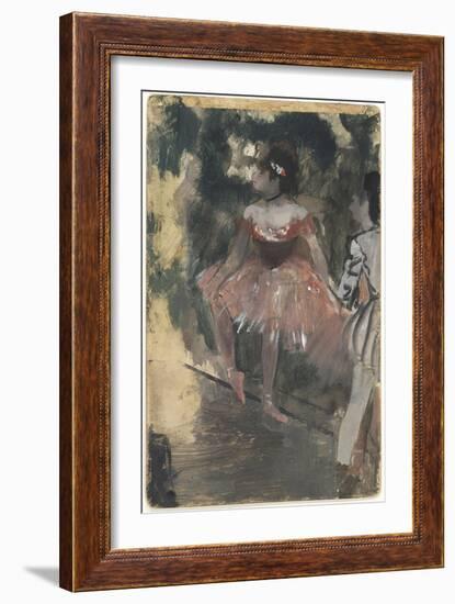 Dancers, c.1878-Edgar Degas-Framed Giclee Print