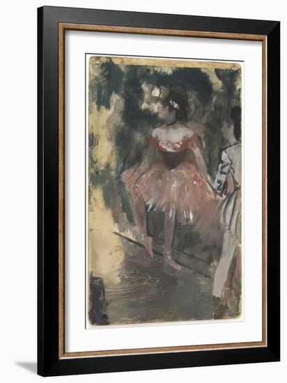 Dancers, c.1878-Edgar Degas-Framed Giclee Print