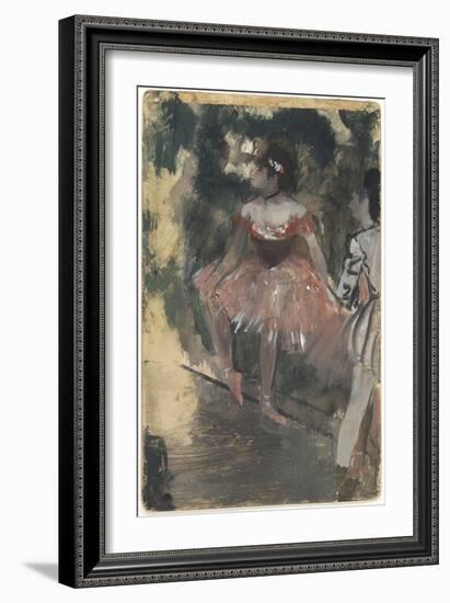 Dancers, c.1878-Edgar Degas-Framed Giclee Print