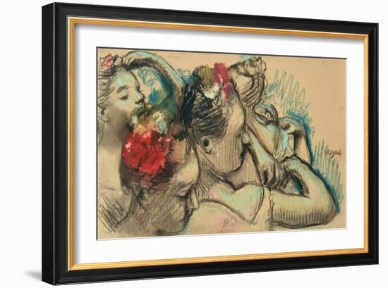 Dancers, circa 1896-8-Edgar Degas-Framed Giclee Print