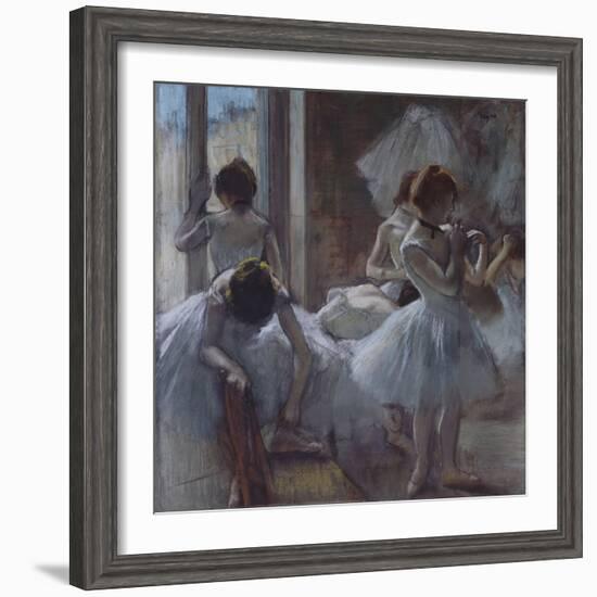 Dancers (Danseuse), 1884-1885-Edgar Degas-Framed Giclee Print