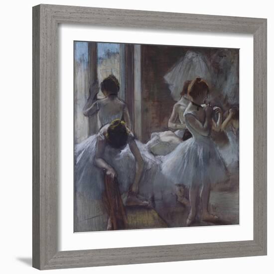 Dancers (Danseuse), 1884-1885-Edgar Degas-Framed Giclee Print