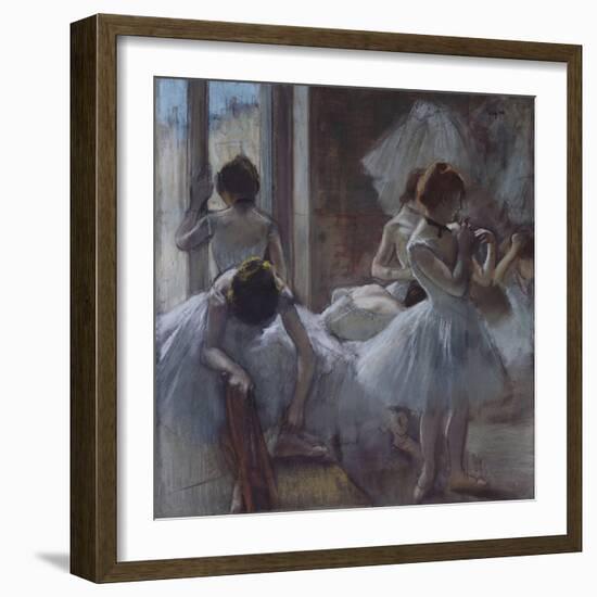 Dancers (Danseuse), 1884-1885-Edgar Degas-Framed Giclee Print