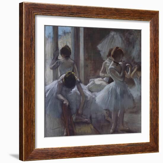 Dancers (Danseuse), 1884-1885-Edgar Degas-Framed Giclee Print