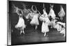 Dancers from the Corps de Ballet in the New York City Ballet Production of Seremade-Gjon Mili-Mounted Photographic Print