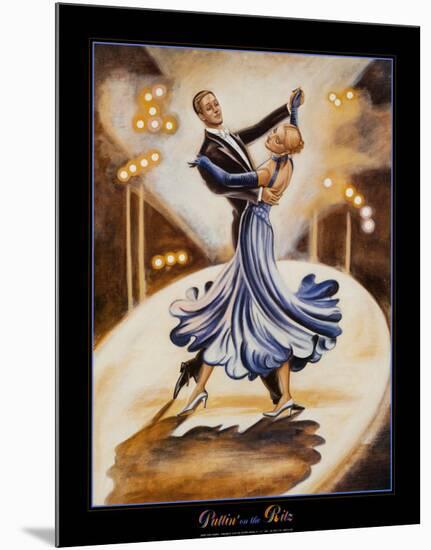 Dancers I-Zambon-Mounted Art Print