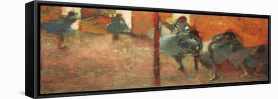 Dancers in a Studio, 1900-05-Edgar Degas-Framed Premier Image Canvas