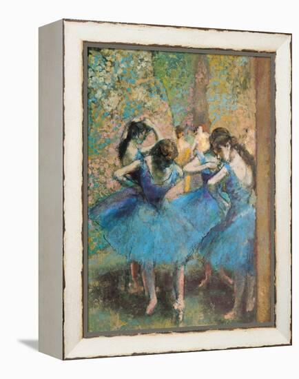 Dancers in Blue, c.1895-Edgar Degas-Framed Premier Image Canvas