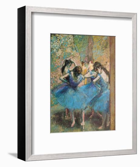 Dancers in Blue, c.1895-Edgar Degas-Framed Premium Giclee Print