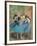 Dancers in Blue, c.1895-Edgar Degas-Framed Giclee Print