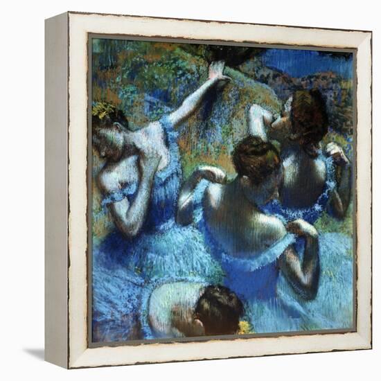 Dancers in Blue, C1898-Edgar Degas-Framed Premier Image Canvas