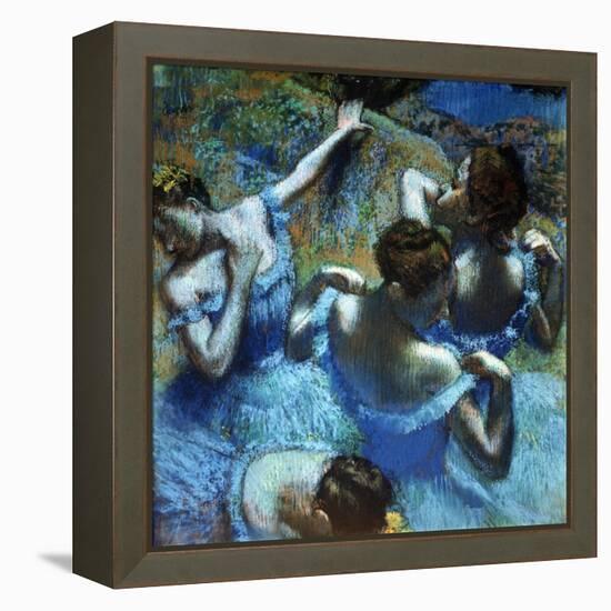 Dancers in Blue, C1898-Edgar Degas-Framed Premier Image Canvas