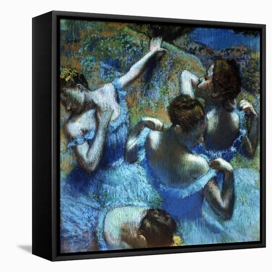 Dancers in Blue, C1898-Edgar Degas-Framed Premier Image Canvas