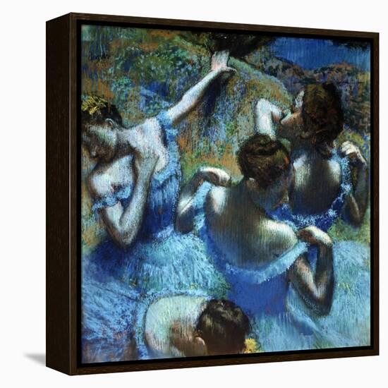 Dancers in Blue, C1898-Edgar Degas-Framed Premier Image Canvas