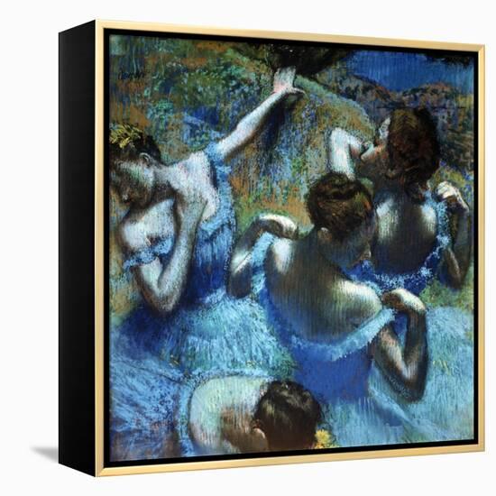 Dancers in Blue, C1898-Edgar Degas-Framed Premier Image Canvas