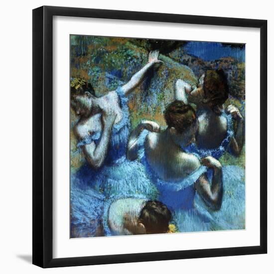 Dancers in Blue, C1898-Edgar Degas-Framed Premium Giclee Print