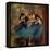 Dancers in Blue (Danseuses Bleues)-Edgar Degas-Framed Premier Image Canvas