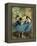 Dancers in Blue-Edgar Degas-Framed Stretched Canvas