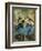 Dancers in Blue-Edgar Degas-Framed Premium Giclee Print