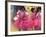 Dancers in Pink, Between the Scenes-Edgar Degas-Framed Giclee Print