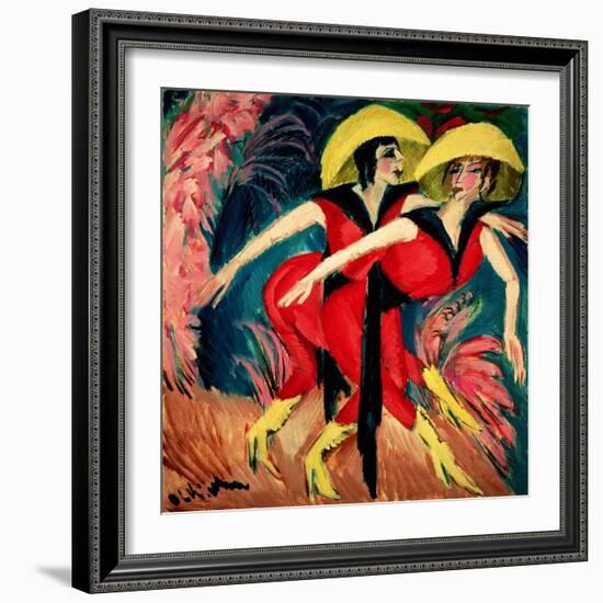 Dancers in Red, 1914-Ernst Ludwig Kirchner-Framed Giclee Print