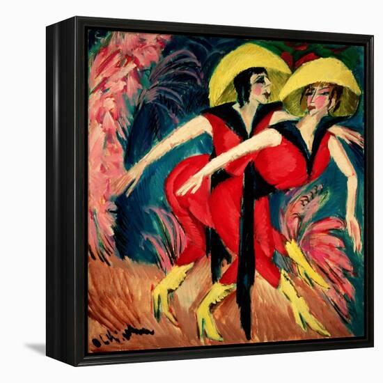 Dancers in Red, 1914-Ernst Ludwig Kirchner-Framed Premier Image Canvas