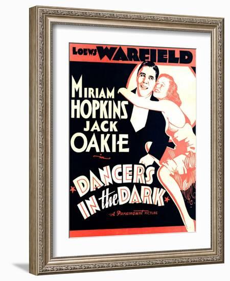 Dancers in The Dark, Jack Oakie, Miriam Hopkins, 1932-null-Framed Art Print